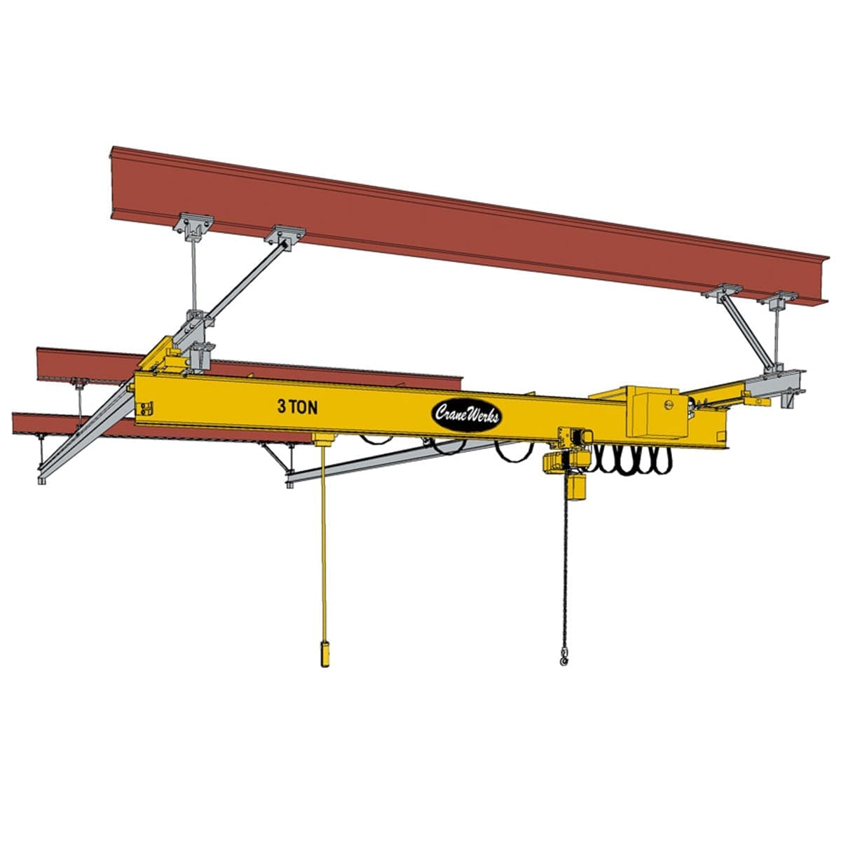 Underhung CeilingMounted Crane Runway CraneWerks