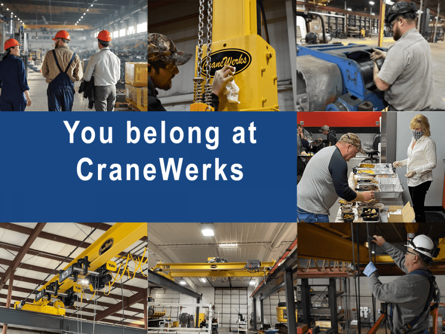 Start Your Career at CraneWerks - You Belong Here