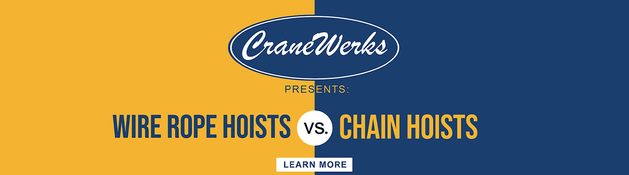wire rope vs. chain hoists