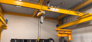 Push Pull Manual Top Running Overhead Bridge Crane by CraneWerks in Morristown, IN