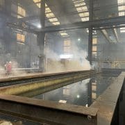 Galvanizing Plant in Muncie Indiana being evaluated by CraneWerks, Inc.