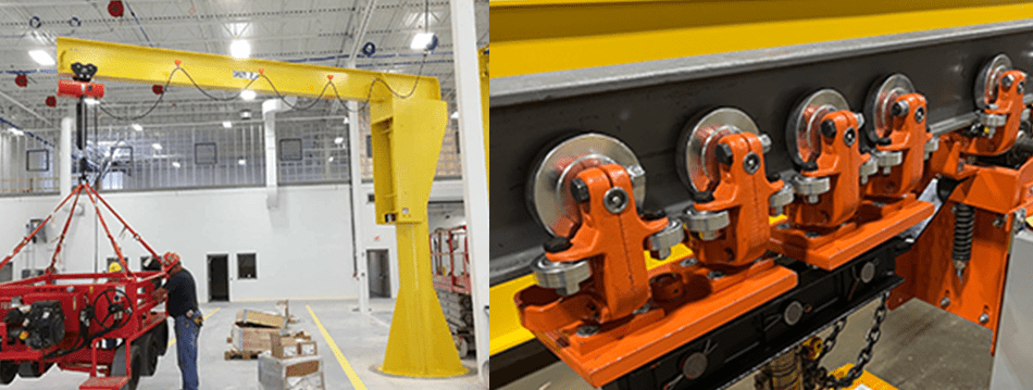 Cranewerks offers Jib Cranes, Monorail Cranes and Gantry Cranes