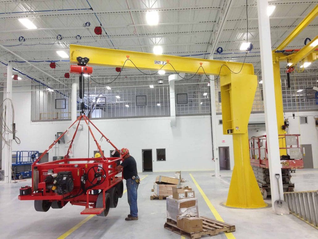 CraneWerks Freestanding Jib Crane