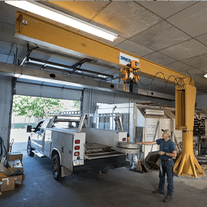 CraneWerks Freestanding Jib Crane