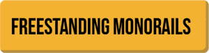 Yellow button with black text, "Freestanding Monorails," from CraneWerks, Inc. in Morristown, IN