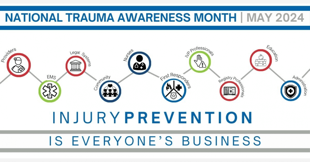 National Trauma Awareness Month 2024 shared by CraneWerks, Inc. of Morristown, IN