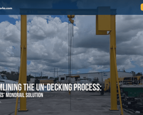 Streamlining the Undecking Process - Cranewerks' Monorail Solution