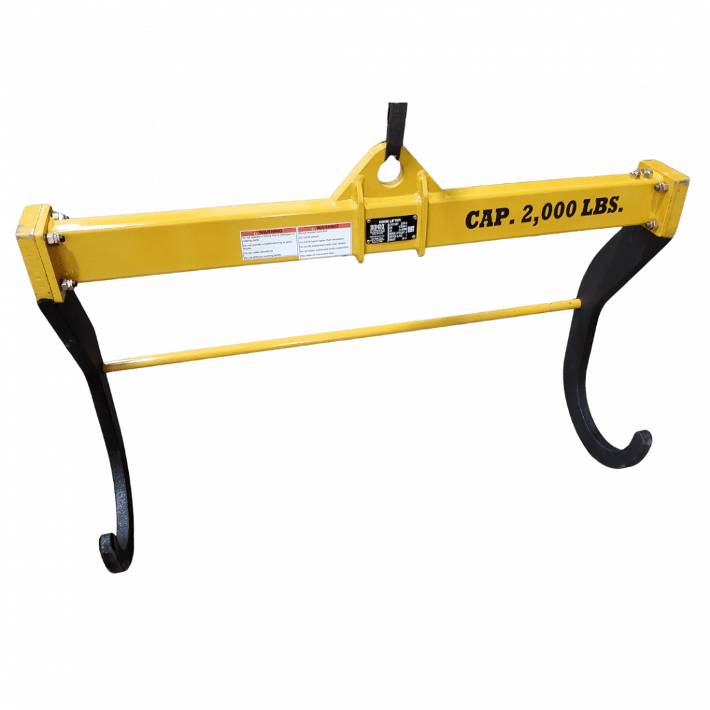 CraneWerks below-the-hook lifting device for the steel industry