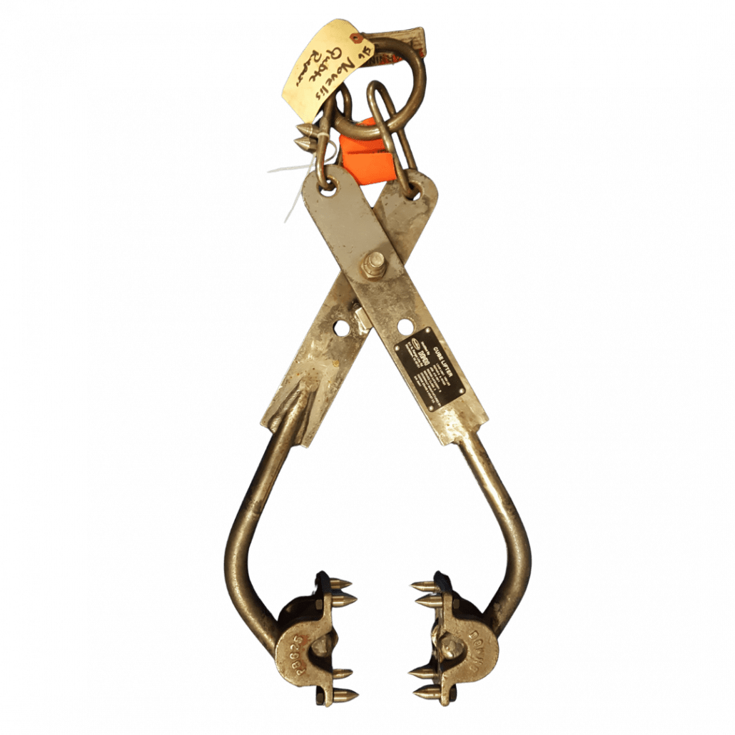 CraneWerks below-the-hook lifting device for the steel industry