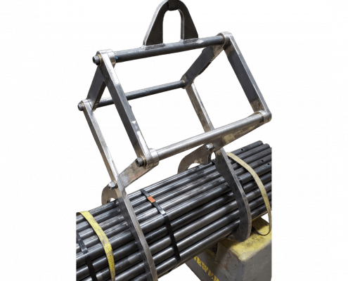 CraneWerks below-the-hook lifting device for the steel industry
