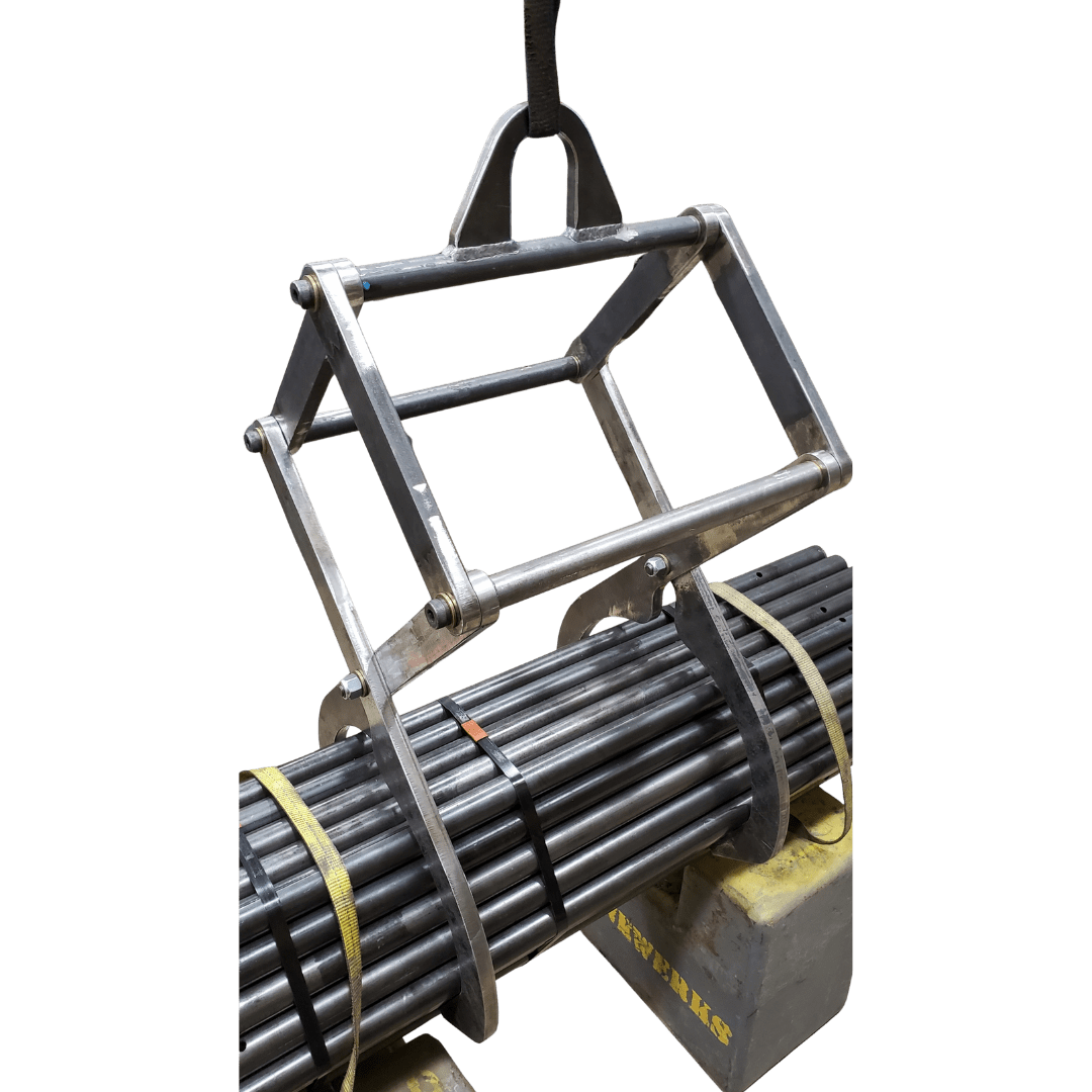 CraneWerks below-the-hook lifting device for the steel industry