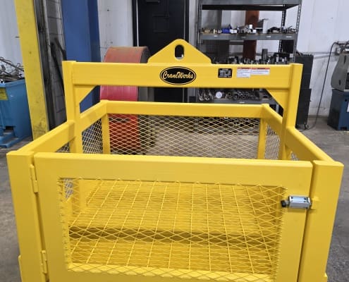 Yellow CraneWerks Lifting Basket